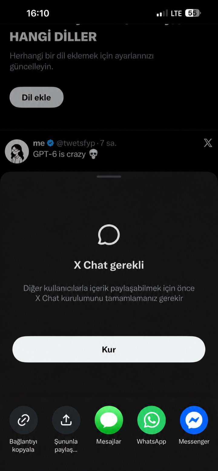 Twitter/X video bağlantısını kopyalayın